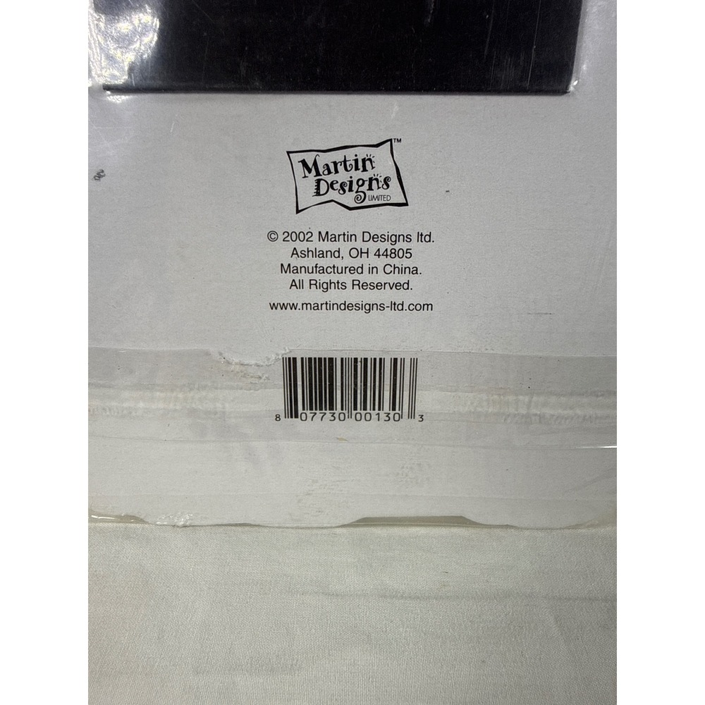 Vintage 2002 Martin Designs Golden Retriever Puppy Magnetic Shopping List Pad - Picture 5 of 5